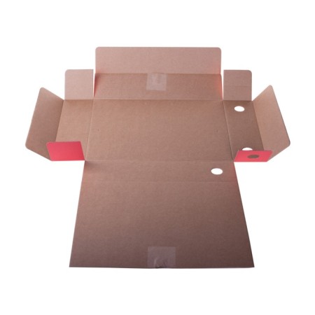 Archive folder with Calligrata ties, microhofrocard, 70 mm, up to 700 l, red-2