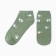 Women's socks shortened "cubs", white/olive color, river 23-25