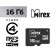 MIREX MICROSD memory card, 16 GB, SDHC, class 4