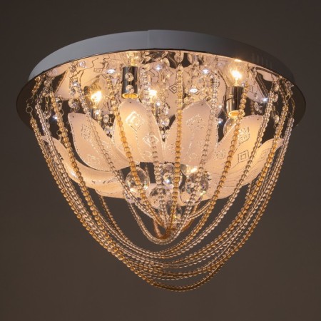 Chandelier 5567/500 chrome 5x40W E14 LED PDU 50x50x39cm-4