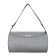 Sports bag with lightning, long belt, gray color