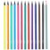 Color pencils, 12 colors, trihedral, my little pony