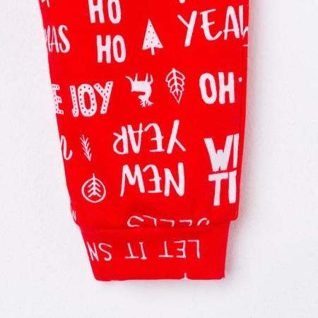 Great pants I am "Happy Winter", height 62-68 cm, red-2