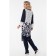 Women's tunic, size 42, the color is blue,