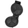Wafer JVC JK-MB026, electric, 1000 W, D = 19 cm, anti-stick coating, black