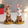 Souvenir Polystone "Hare with coins chest" MIX 4.5x4x8.5 cm