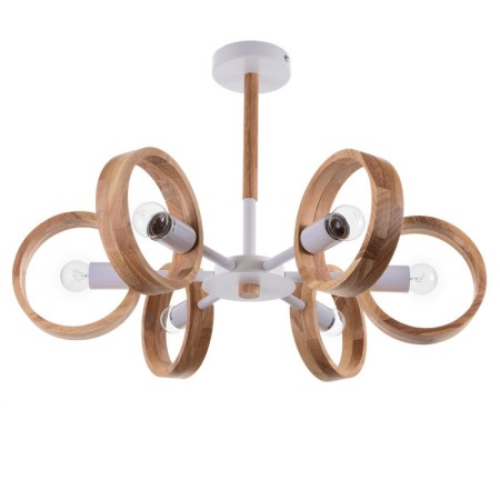 Chandelier 1058/6wt e27 60W white 70x70x55 cm