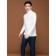 Turtleneck for a boy Pelican, height 116 cm, milk color