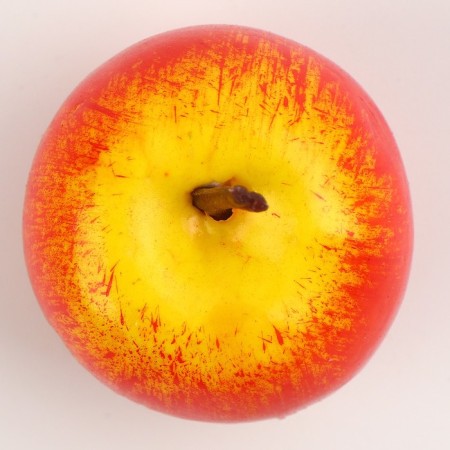 Decor "Apples" red, set 50 pcs., Size: 3.5 × 3 cm-1