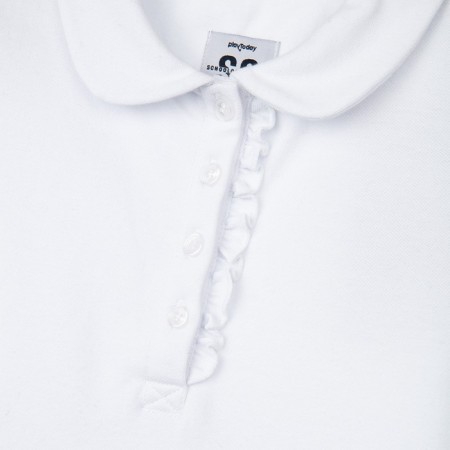 Футболка-поло для девочки, рост 146 см-2