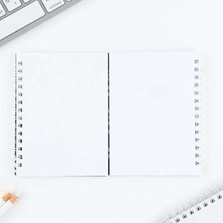 Set: a double notebook with tasks and a pen "Real Hero"-8