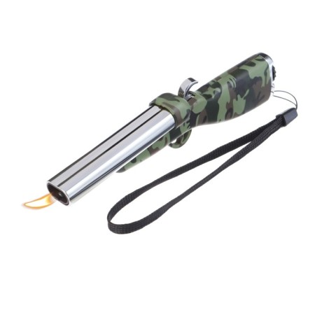 Gas lighter "gun", piezo, flame adjustment, 2 x 3.8x 13 cm-1