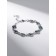 Galiotis bracelet circles, length 15 cm + additional. chain 5 cm