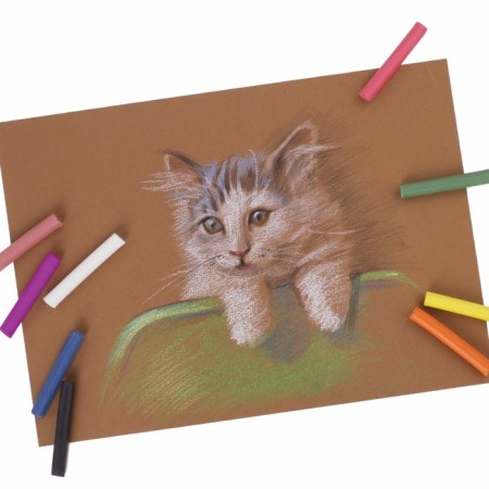 Pastel dry art Brauberg Art Debut, 36 colors, round section, 181461-5