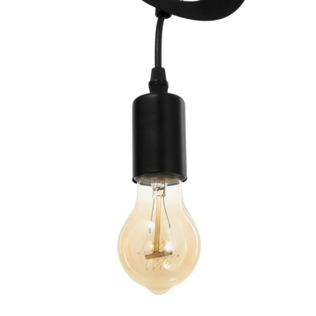 Bayerlux lamp "Figure 5" E27 40W black 35x17 cm-5