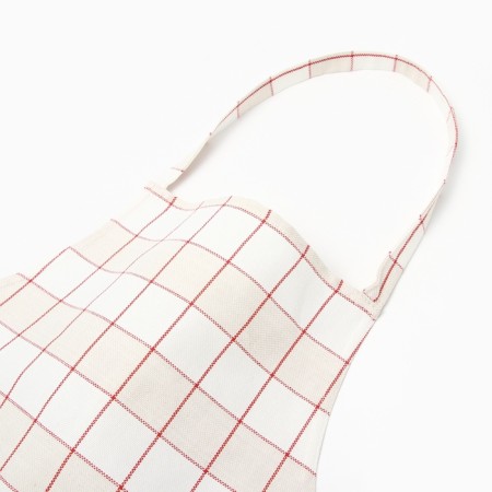 New Year. Ethel Set "Bright Cage": Apron 60x70cm, Prih. 19x19cm, canvases. 40s-5
