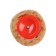 Lom roller, "cheese", foam rubber, 180 mm, handle d = 6 mm, d = 80 mm