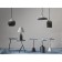 Coffee table Sustainable, 377 × 377 × 530 mm, gray / black color