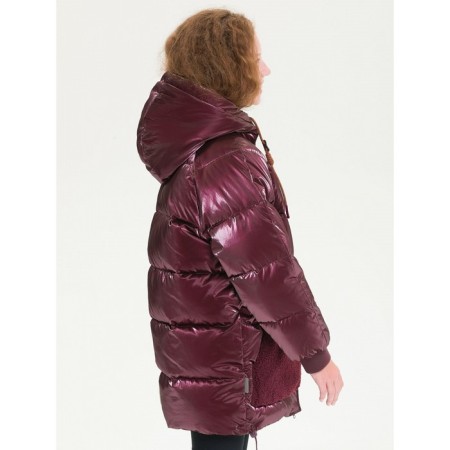 Jacket for girls, height 134 cm, blueberry color-4