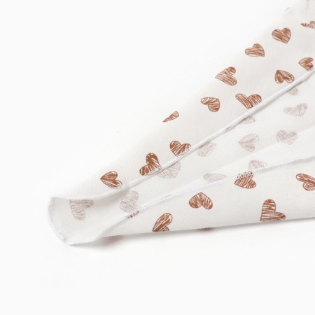 Baby scarf, beige color, size 46-48-1