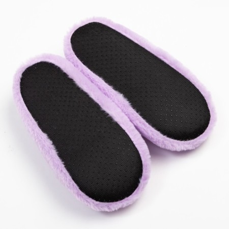 Women's socks minaku "heart", lilac color, size 36-37 (23 cm)-1