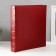 Photo album 29x32 cm. 50 sheets, "Classic" burgundy, claim. leather