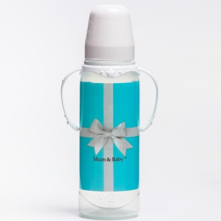 A bottle of feeding Tiffany, classic throat, 250 ml., 0 months, cylinder, with handles-2