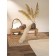 Delhi Ethnic jute carpet and wool, size 120x180 cm