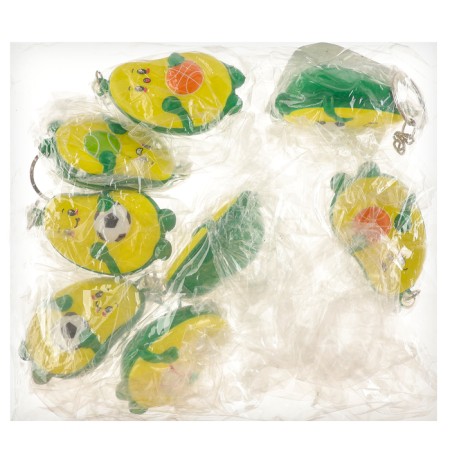 Avocado mock-spars, on a key fob, color mix-6