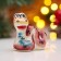 New Year. Souvenir "Snake Vanya" 5 × 6 cm, gzhel, color