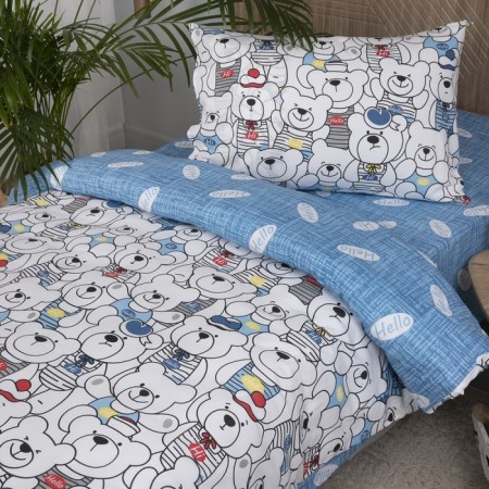 Bed linen 1.5 joint venture "Tear", size 145x215 cm, 143x215 cm, 50x70 cm