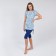 COMPLE WOMEN HARUNA (T -shirt and Bridges), Menthol color, size 44