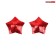 Paces on the chest notabu stars, reusable, red