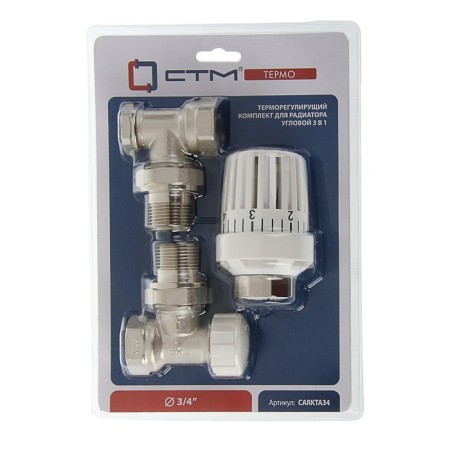 The thermostatic set "STM" thermo, for the radiator, corner, 3/4 "