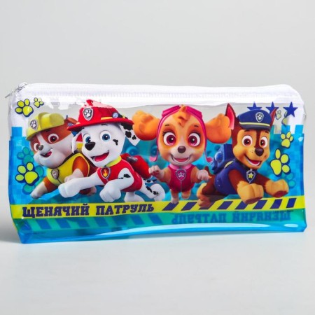 Penal soft, 1 compartment, 95x205 mm, PVC, puppy patrol-3
