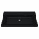 Sink uperwood Classic Quartz 80 cm, quartz, black matte, space