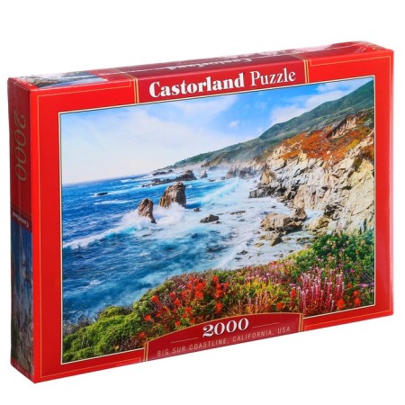 Puzzle "Coast of Big Sur, California", 2000 elements