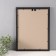 Photo frame Plastic "Plaza" 30x40 cm (glass), 2014-Black