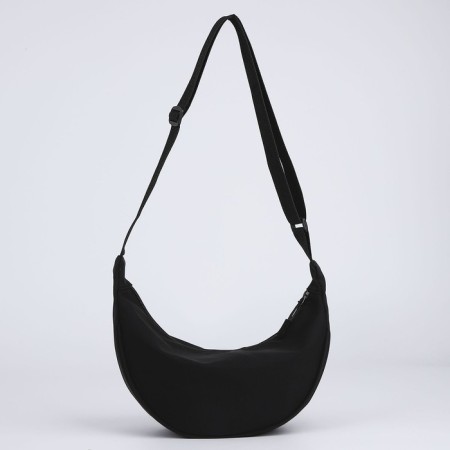 Women's bag from textiles, 30x17x6 cm, black-2