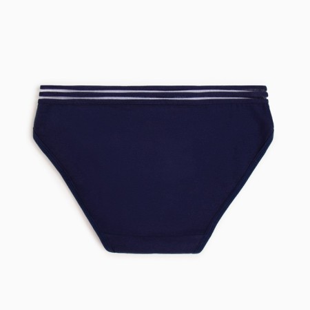 Panties female slips, dark blue color, rr 46-48-2
