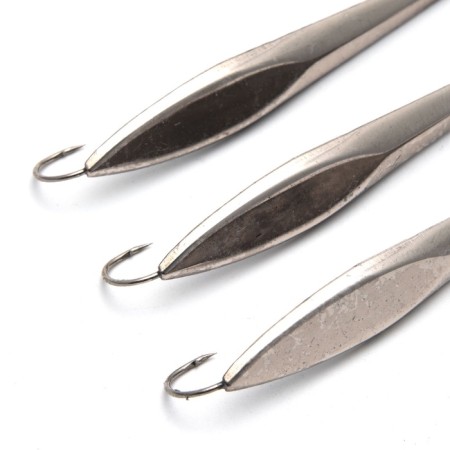 Vertical spin "Yaman" pike, size 70 mm, 11.5 g, nickel color-1