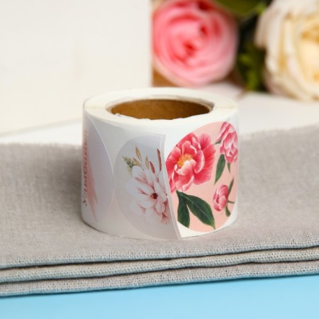 Stickers for flowers and gifts "Dream", 4.4 x 4.4 cm, 252 pcs.-1