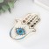 Souvenir ceramic stand for the ring "Hand of Fatima" 8x11.8x1.6 cm