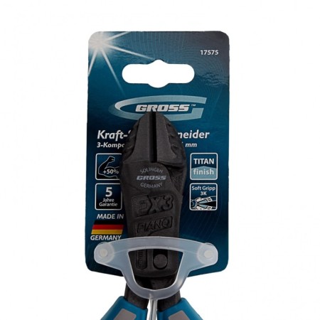 Gross 17575 side sides, reinforced, 215 mm, three -component handles-3