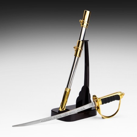 Souvenir product saber on a stand, mini, 25cm