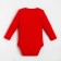 Body with DL. Sleeve Kroshka I "Winter Party", height 86-92 cm, red