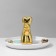 Supply Universal Ceramics "Dog" 13 × 12, white-golden color