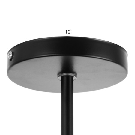 Marty 2he27 40w Black 47x26 cm chandelier-7