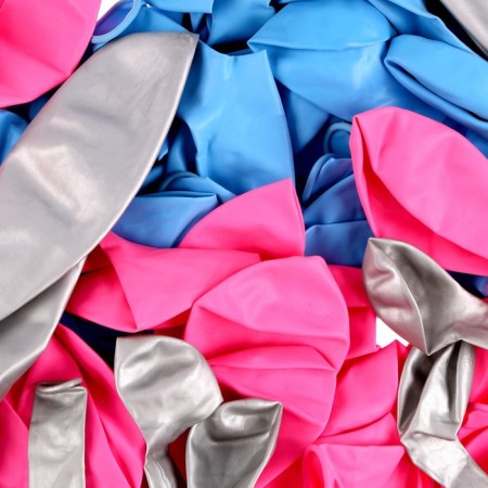 Balloons for the photo zone "Gender Pati", a set of 92 pcs.-6