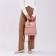 City backpack on lightning, pink color